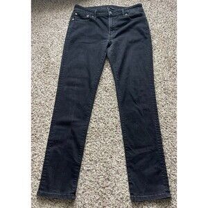 American Eagle Jeans Mens 33 X 32 (ACTUAL 33 X 31) Black Slim Denim